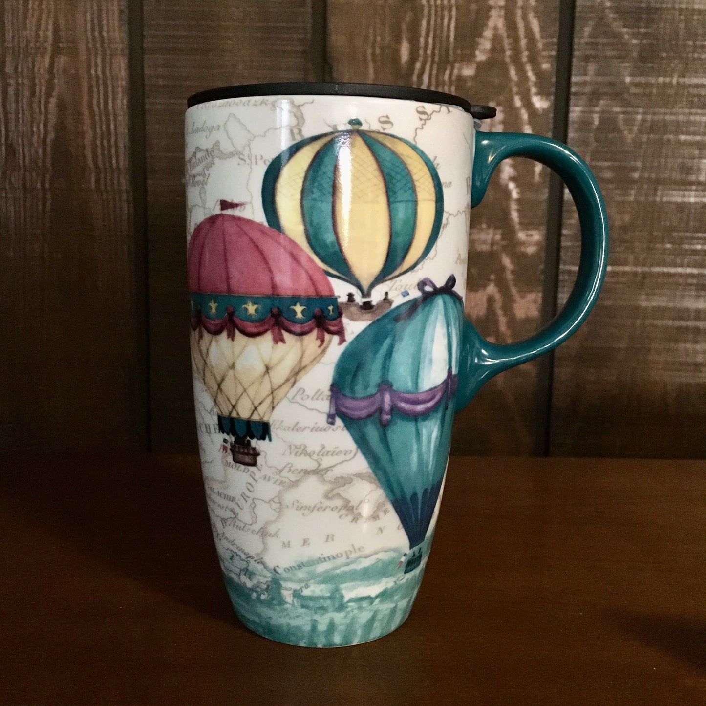 Hot Air Balloon Travel Mug