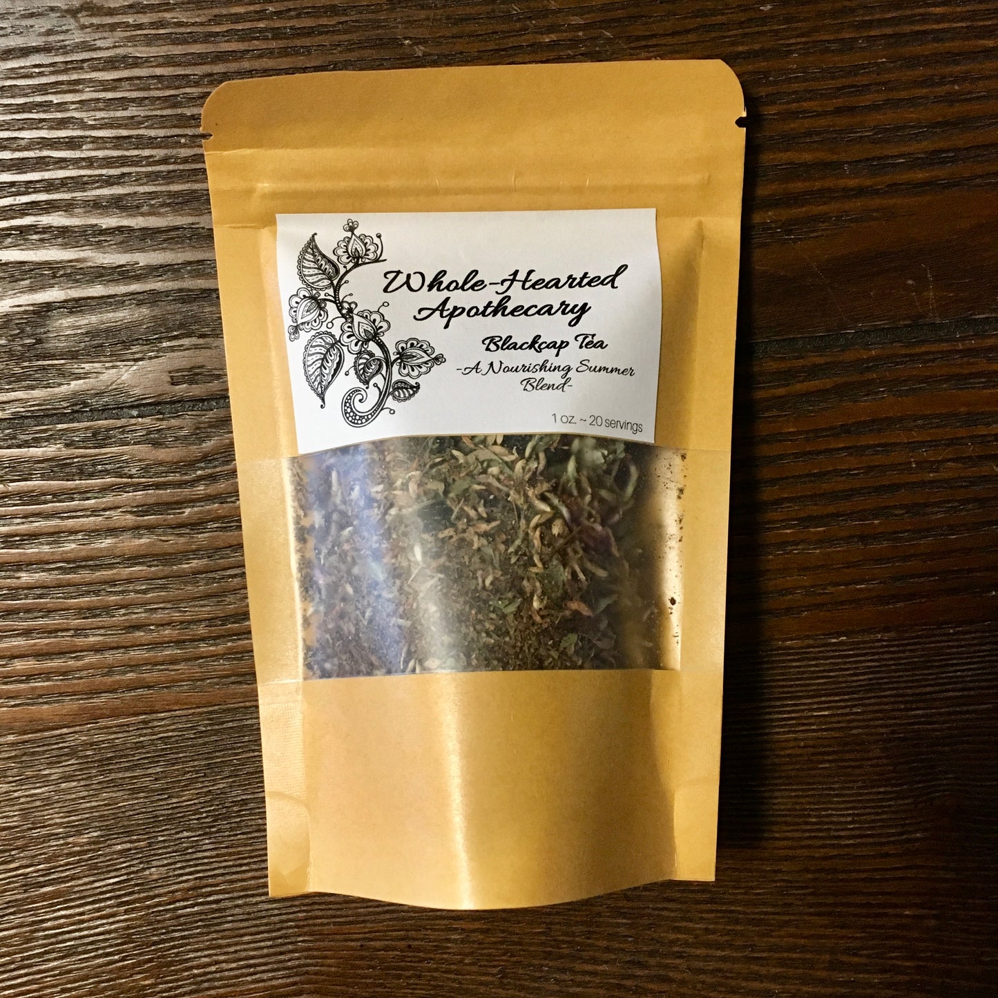 Blackcap Tea, herbal blend