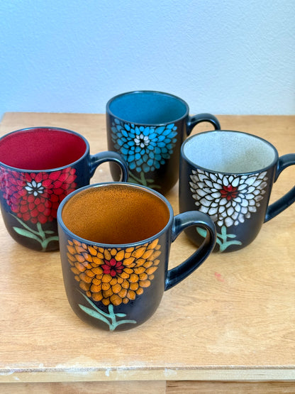 Orange Gardenia Mug