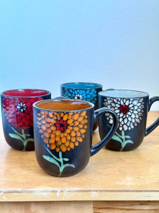 Orange Gardenia Mug