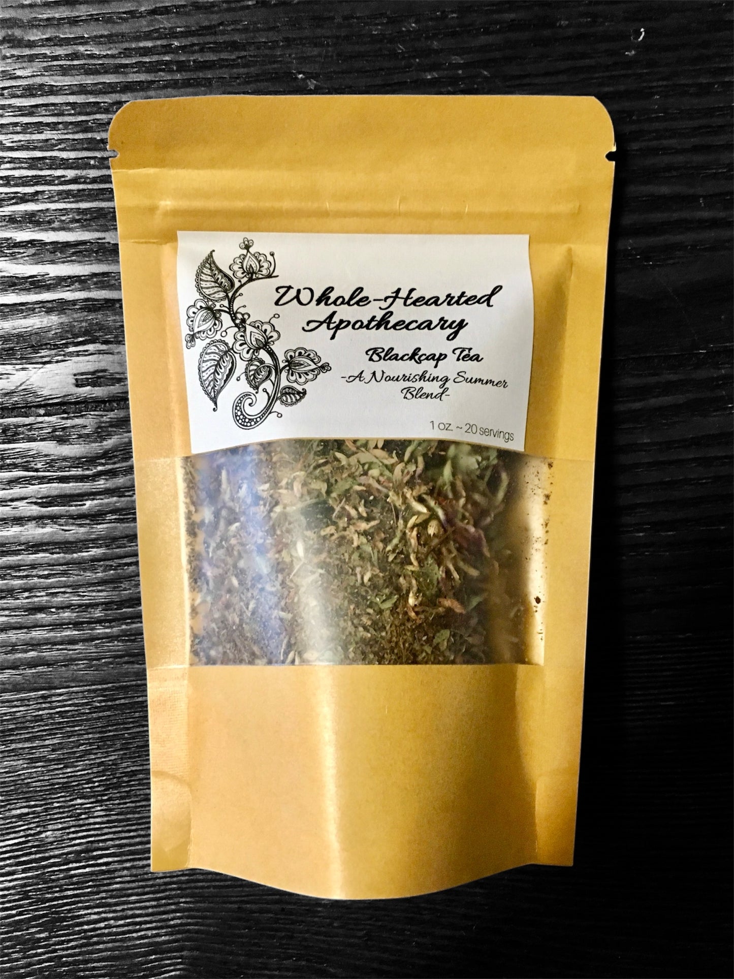 Blackcap Tea - Wildcrafted Wisconsin Summer Herbal Blend