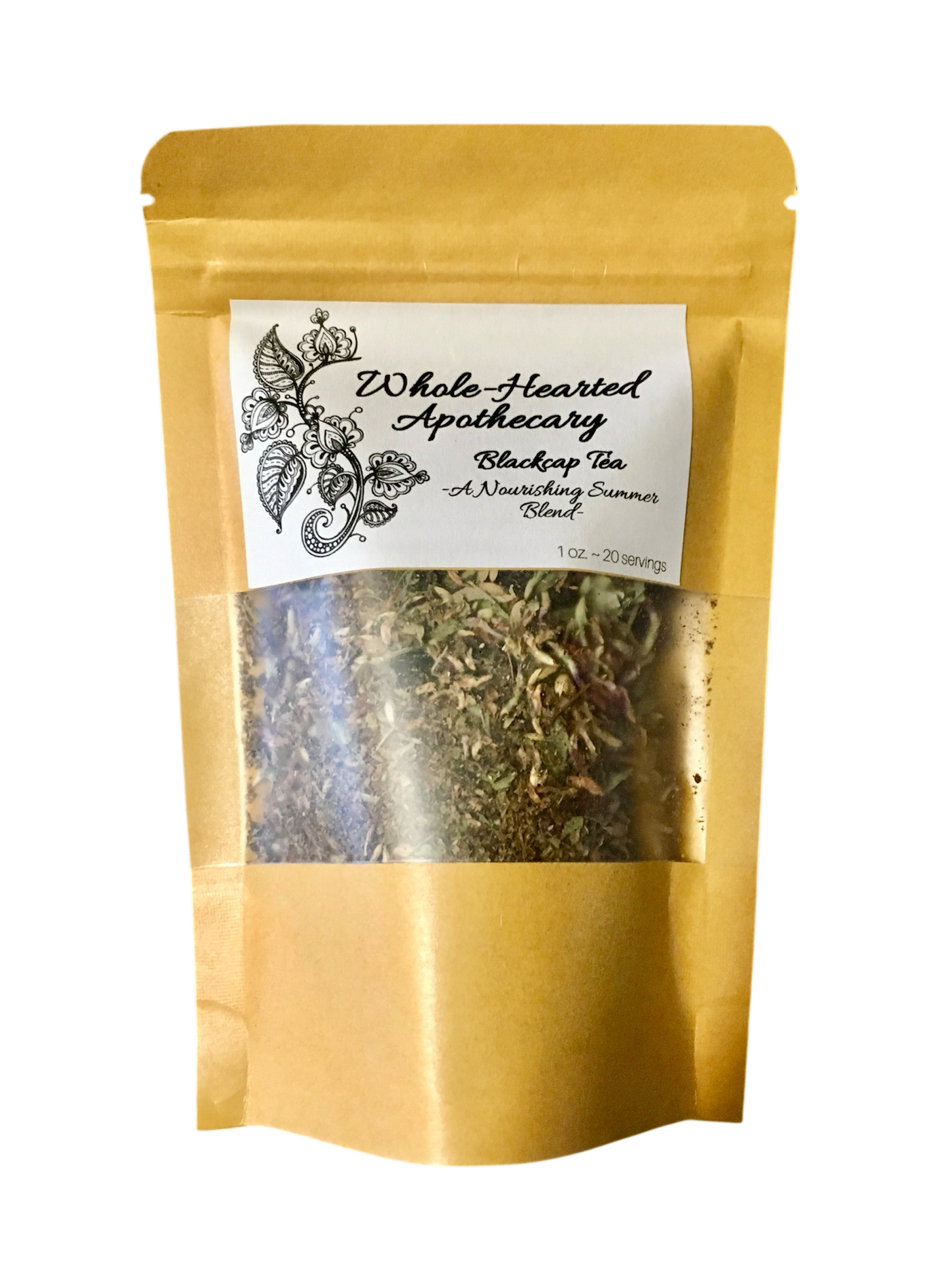 Blackcap Tea - Wildcrafted Wisconsin Summer Herbal Blend