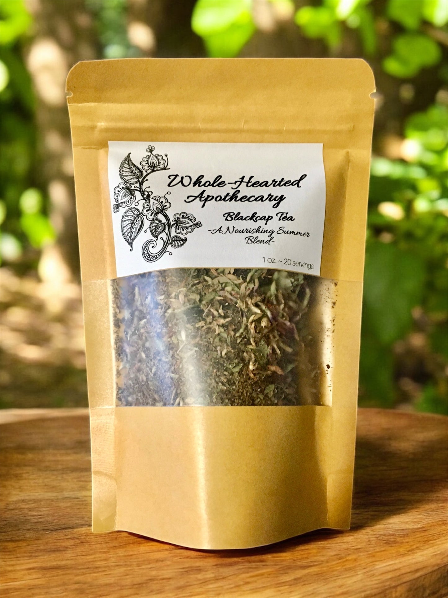 Blackcap Tea - Wildcrafted Wisconsin Summer Herbal Blend