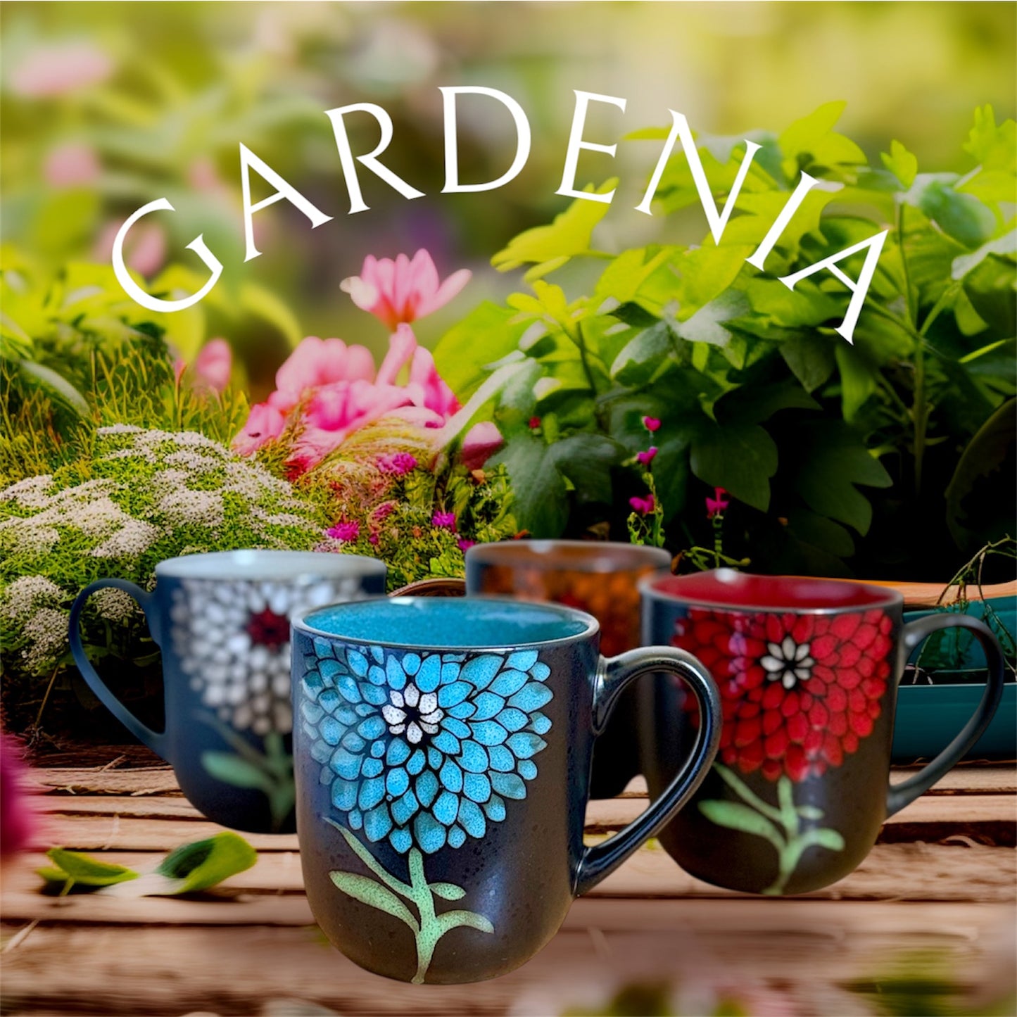 Red Gardenia Mug