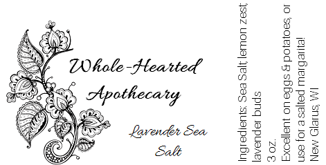 Lavender Sea Salt Seasoning