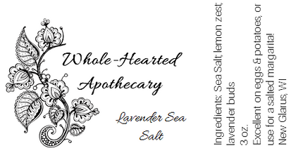 Lavender Sea Salt Seasoning