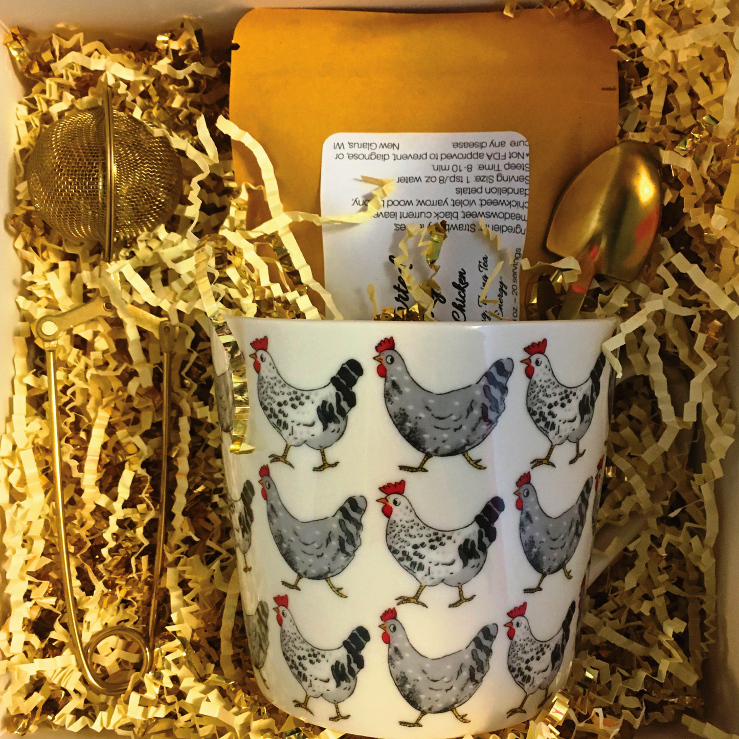 Spring Chicken Tea Gift Box