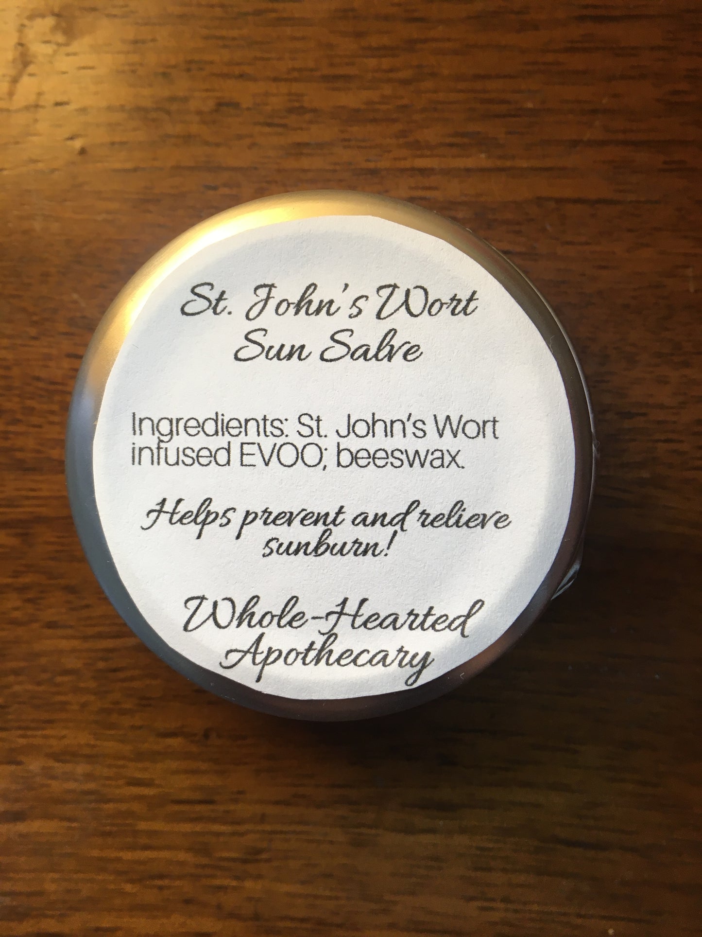 St. John's Wort Sun Salve